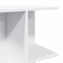 VidaXL 858650 Table de nuit et table de chevet Blanc - Vue supplémentaire 8