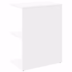 VidaXL 858651 Table de nuit et table de chevet Blanc - Vue supplémentaire 6