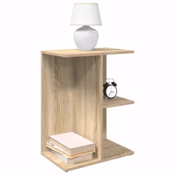 VidaXL 858655 Table de nuit et table de chevet Chêne