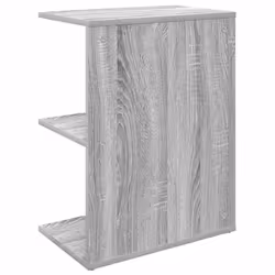 VidaXL 858661 Table de nuit et table de chevet Chêne - Vue supplémentaire 7