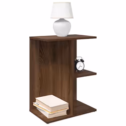 VidaXL 858662 Table de nuit et table de chevet Chêne