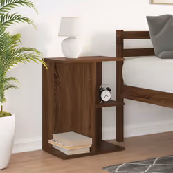 VidaXL 858662 Table de nuit et table de chevet Chêne