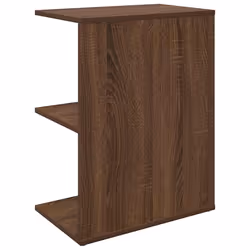 VidaXL 858662 Table de nuit et table de chevet Chêne - Vue supplémentaire 6