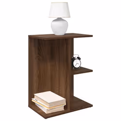VidaXL 858663 Table de nuit et table de chevet Chêne