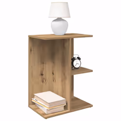 VidaXL 858666 Table de nuit et table de chevet Chêne