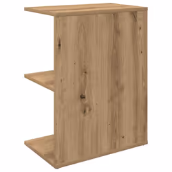 VidaXL 858667 Table de nuit et table de chevet Chêne - Vue supplémentaire 6