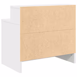 VidaXL 858668 Table de nuit et table de chevet Blanc - Vue supplémentaire 7