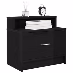 VidaXL 858671 Table de nuit et table de chevet 1 tiroir(s)