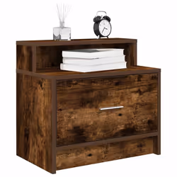 VidaXL 858677 Table de nuit et table de chevet 1 tiroir(s) Chêne