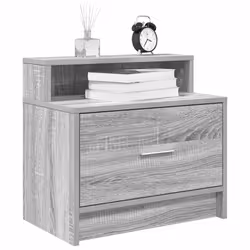 VidaXL 858678 Table de nuit et table de chevet Chêne