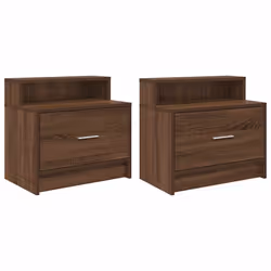 VidaXL 858681, Chêne, 1 tiroir(s), Bois, 60 kg, 5 kg, 470 x 235 x 240 mm