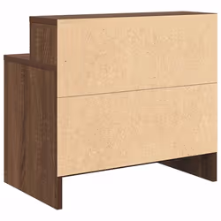 VidaXL 858681 Table de nuit et table de chevet 1 tiroir(s) Chêne - Vue supplémentaire 8