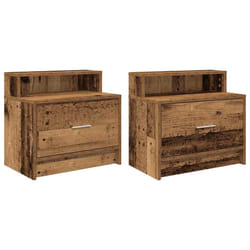VidaXL 858683 Table de nuit et table de chevet 1 tiroir(s) Bois