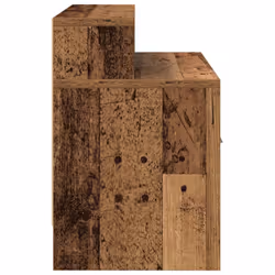 VidaXL 858683 Table de nuit et table de chevet 1 tiroir(s) Bois - Vue supplémentaire 7