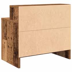VidaXL 858683 Table de nuit et table de chevet 1 tiroir(s) Bois - Vue supplémentaire 8
