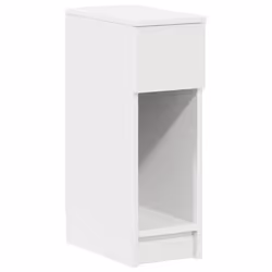 VidaXL 858696 Table de nuit et table de chevet 1 tiroir(s) Blanc - Vue supplémentaire 5