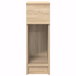 VidaXL 858700 Table de nuit et table de chevet 1 tiroir(s) Chêne - Vue supplémentaire 4