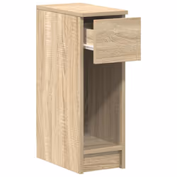 VidaXL 858700 Table de nuit et table de chevet 1 tiroir(s) Chêne - Vue supplémentaire 6