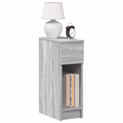 VidaXL 858706 Table de nuit et table de chevet 1 tiroir(s) Chêne