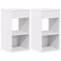 VidaXL 858714, Blanc, 1 tiroir(s), Bois, 60 kg, 5 kg, 320 x 285 x 120 mm