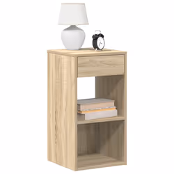 VidaXL 858718 Table de nuit et table de chevet 1 tiroir(s) Chêne