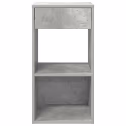 VidaXL 858719 Table de nuit et table de chevet Couleur du béton - Vue supplémentaire 4
