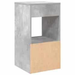 VidaXL 858719 Table de nuit et table de chevet Couleur du béton - Vue supplémentaire 7