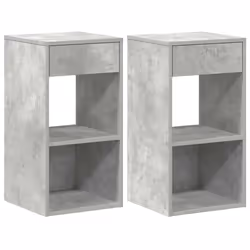 VidaXL 858720, Couleur du béton, 1 tiroir(s), Bois, 60 kg, 5 kg, 320 x 285 x 120 mm