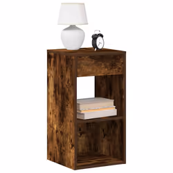 VidaXL 858721 Table de nuit et table de chevet Chêne - Vue supplémentaire 2