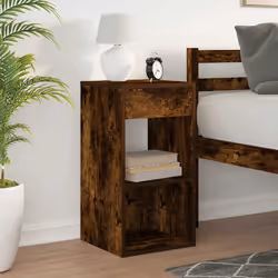 VidaXL 858721 Table de nuit et table de chevet Chêne - Vue supplémentaire 3