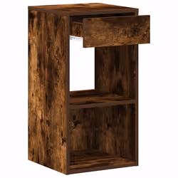 VidaXL 858721 Table de nuit et table de chevet Chêne - Vue supplémentaire 5
