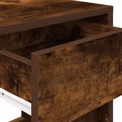 VidaXL 858721 Table de nuit et table de chevet Chêne - Vue supplémentaire 8