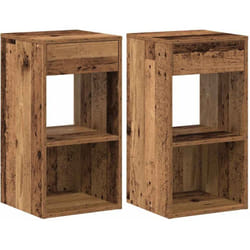VidaXL 858728 Table de nuit et table de chevet 1 tiroir(s) Bois