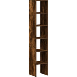 Vidaxl - Bibliothèques 2 pcs empilable chêne fumé bois d'ingénierie