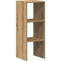 Bibliothèque empilable chêne artisanal bois d'ingénierie Vidaxl