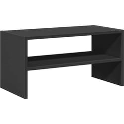 Étagère à chaussures empilable en chêne noir 60 x 30 x 30,5 cm vidaXL