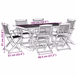 VidaXL 3321528 ensemble de meubles de jardin - Vue supplémentaire 8