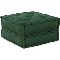 Vidaxl - Pouf modulaire vert 70x70x36 tissu