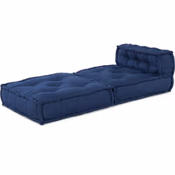 Ce Pouf en Coton Indigo est un super ajout si tu veux apporter confort et style à ton espace. Il a un style moderne, parfait  ...