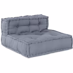 Ce pouf en tissu moderne t'apporte une assise flexible et rajoute un style à tes espaces. Sa couleur grise chic s'accorde par ...
