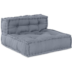 Vidaxl - Pouffe modulaire gris 70x70x54 en tissu