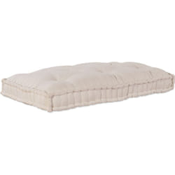 Vidaxl - Coussin de palette Crème 60 x 40 cm Coton