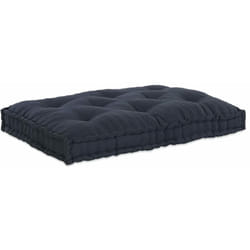 Coussin de canapé sur palette Anthracite tissu Vidaxl