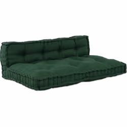 Cet ensemble de deux coussins verts foncés donne une petite touche funky de couleur et rend n'importe quel espace super cosy, ...
