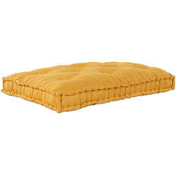 Vidaxl - Coussin Pallet Jaune Coussin simple Coton