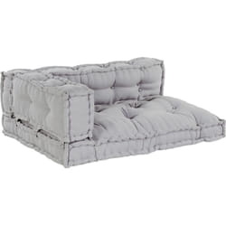 Vidaxl - Coussin de canapé en palette 3 pcs Gris 60 x 40 cm Coton
