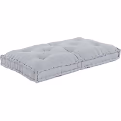 Ce coussin rectangulaire gris moderne est super stylé et confortable. C'est un excellent ajout à votre espace. Avec son desig ...