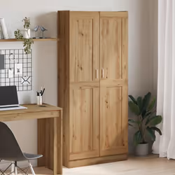 Ce buffet haut classique est conçu pour être un ajout décoratif et pratique à votre maison. Matériau durable : le bois d'ingé ...