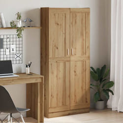 Vidaxl - Buffet haut chêne artisanal 82,5x30,5x185 cm bois d'ingénierie