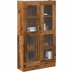 Ce buffet haut classique est conçu pour être un ajout décoratif et pratique à votre maison.Matériau durable : le bois d'ingén ...